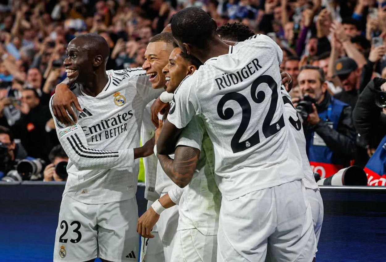 Real Madrid Kalahkan Manchester City 3 1, Mbappe Tampil Gemilang Dengan Hattrick