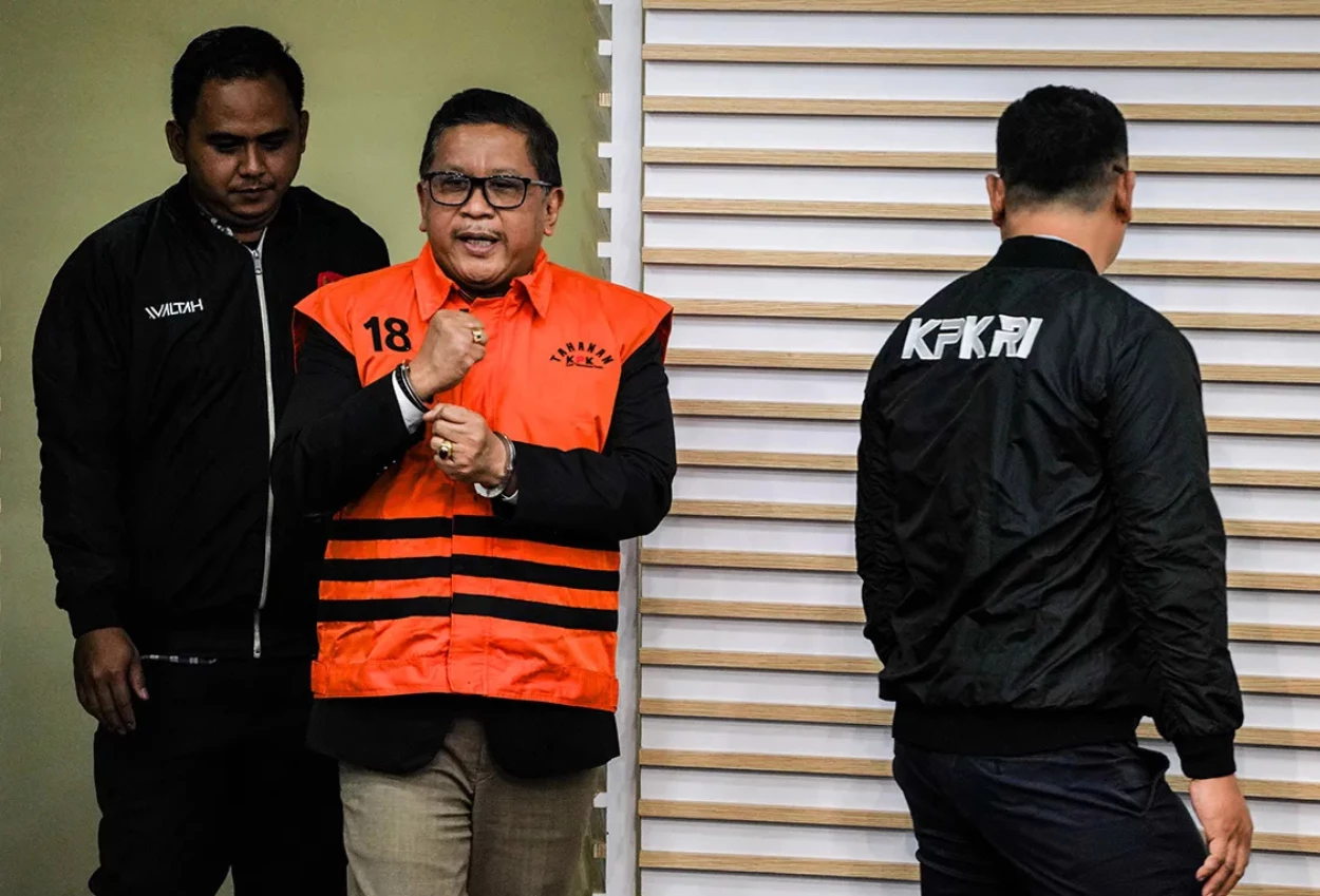 Sekjen Pdip, Hasto Kristiyanto Resmi Ditahan Oleh Kpk