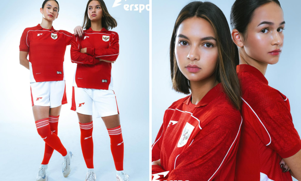 Timnas Indonesia Putri Resmi Luncurkan Jersey Kandang Baru, Tak Kalah Keren dari Timnas Putra