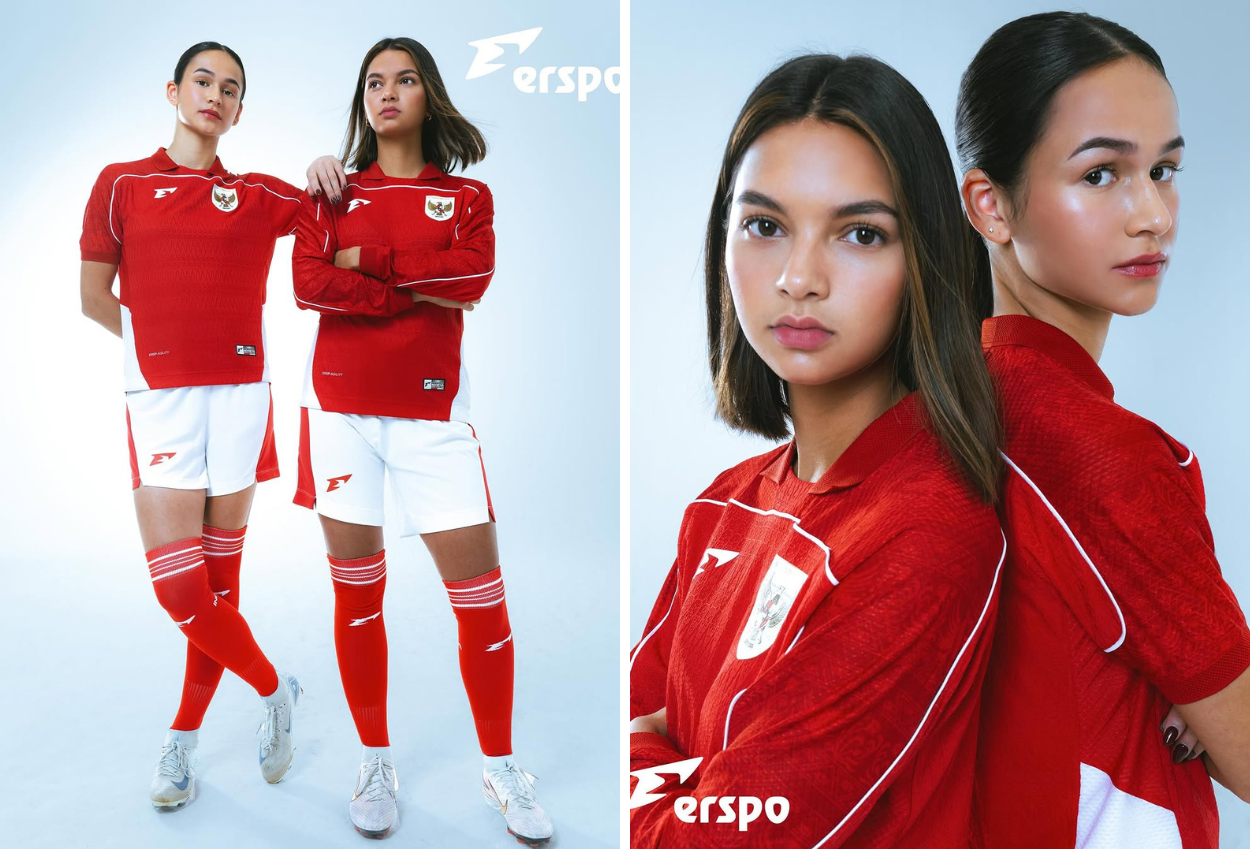 Timnas Indonesia Putri Resmi Luncurkan Jersey Kandang Baru, Tak Kalah Keren dari Timnas Putra