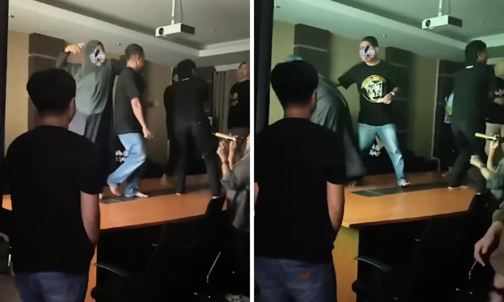 Viral! Asn Kutai Timur Rayakan Saweran Dan Berjoget Di Atas Meja Kantor, Terancam Kena Sanksi