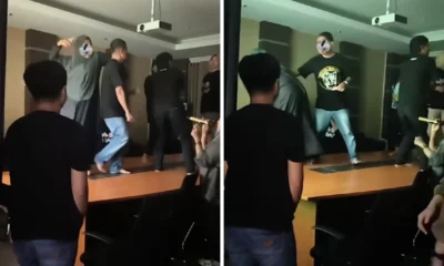 Viral! Asn Kutai Timur Rayakan Saweran Dan Berjoget Di Atas Meja Kantor, Terancam Kena Sanksi