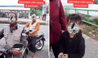 Viral! Ojek Online di Pandaan Dihadang Tiga Ojek Pangkalan, Anak sampai Nangis Ketakutan