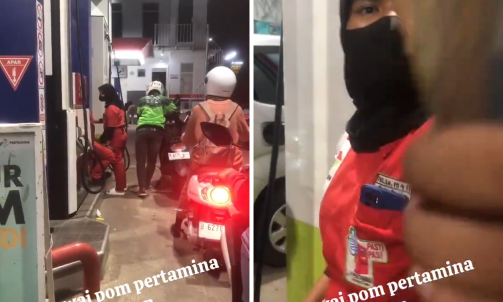 Viral! Pegawai Spbu Di Pondok Cabe Diduga Kesal Ditegur Setelah Asyik Bercanda Dan Mengobrol