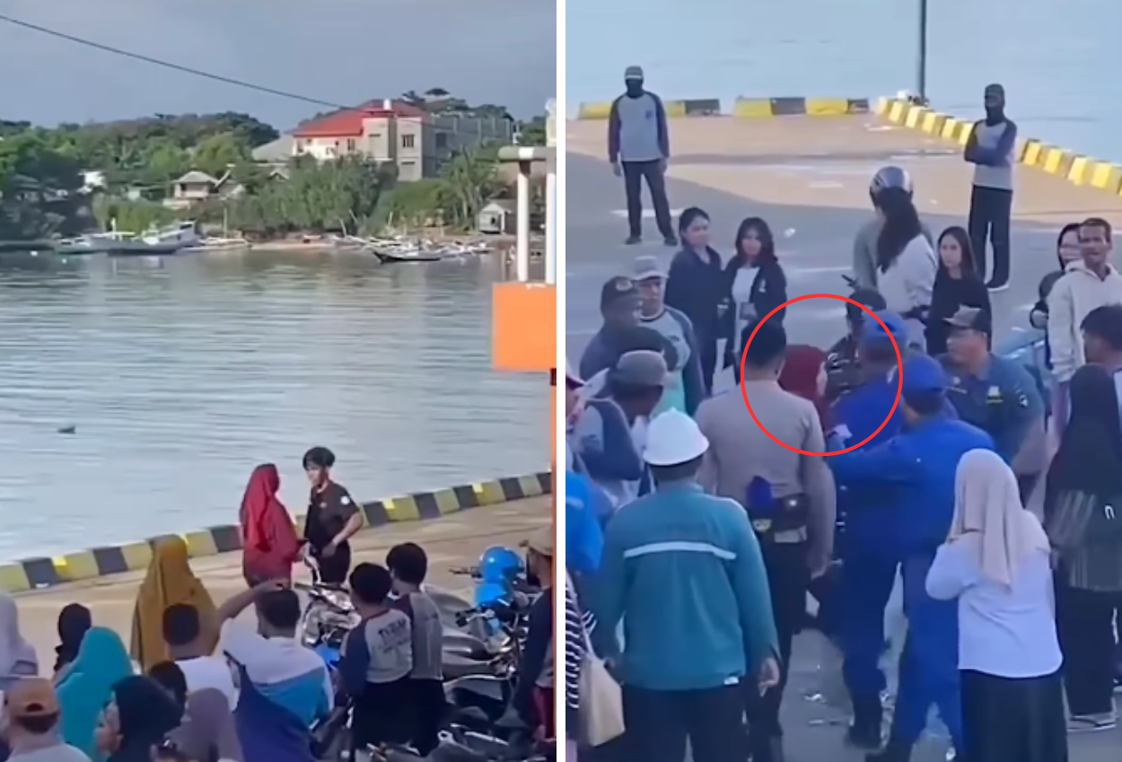 Viral Video Wanita Ngamuk Di Pelabuhan Majene Gegara Tak Mau Ditinggal Pacar Merantau