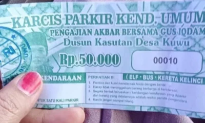Viral! Wanita Ini Spill Karcis Parkir Rp50 Ribu Di Pengajian Gus Iqdam