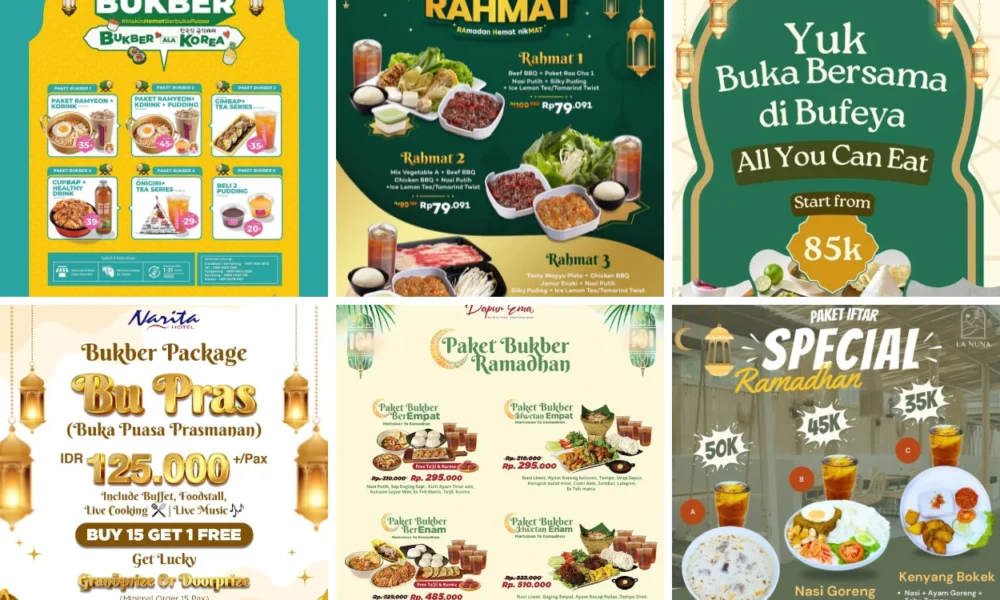 15+ promo bukber di tangerang 2025, dari all you can eat hingga hadiah umroh!