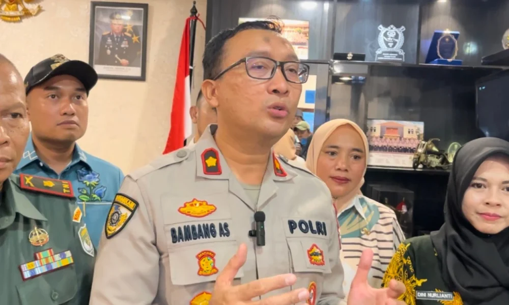 6 pemuda pelaku perang sarung dibina polsek ciputat timur tangsel