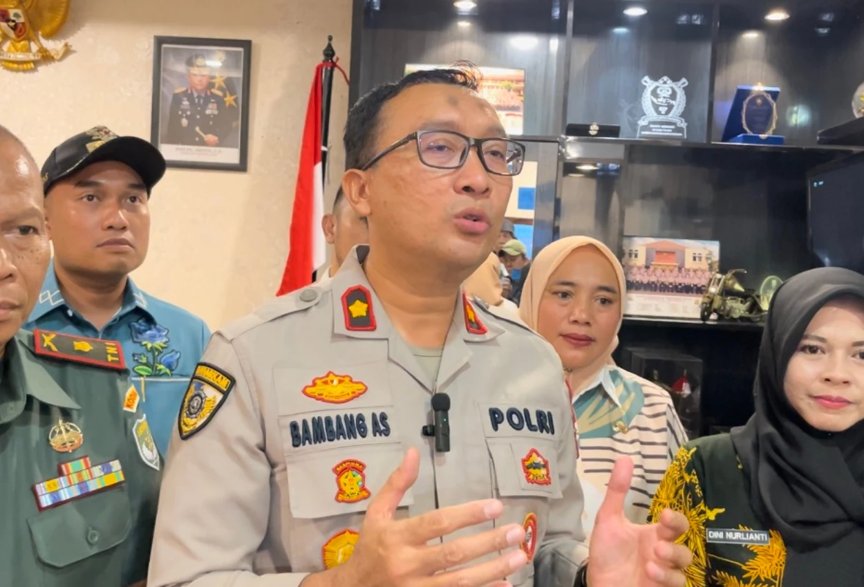 6 pemuda pelaku perang sarung dibina polsek ciputat timur tangsel