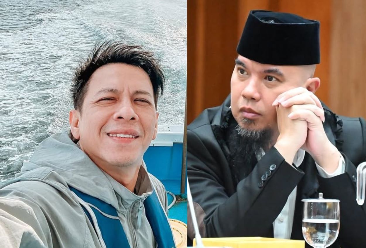 Ahmad dhani sindir ariel noah soal lisensi lagu jangan cengeng