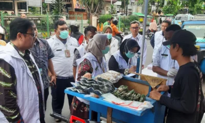 Antisipasi keracunan pangan, sudinkes jaktim uji sampel takjil di pasar perumnas klender