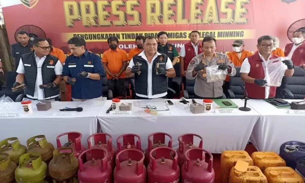 Bareskrim bongkar sindikat lpg oplosan di bali, raup keuntungan hingga rp3,3 miliar