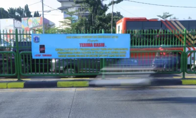 Cegah tawuran, pagar pembatas jalan di pasar gembong ditinggikan