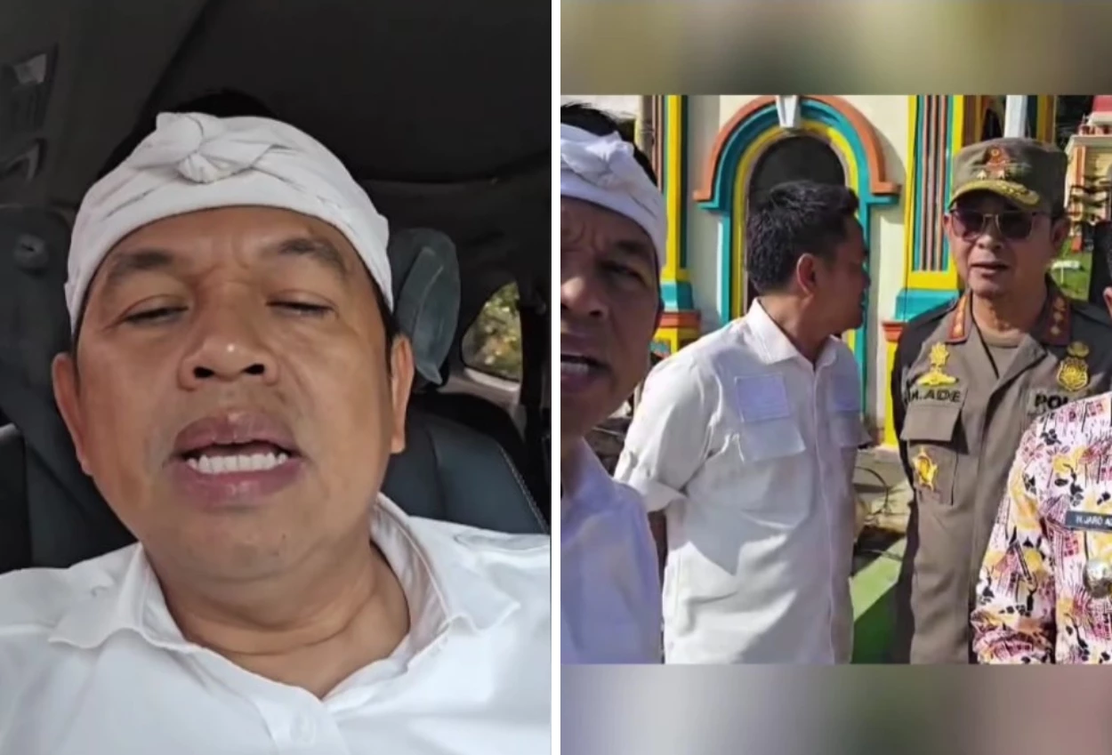 Dedi mulyadi dan menteri lh tinjau daerah puncak yang terkena dampak banjir besar