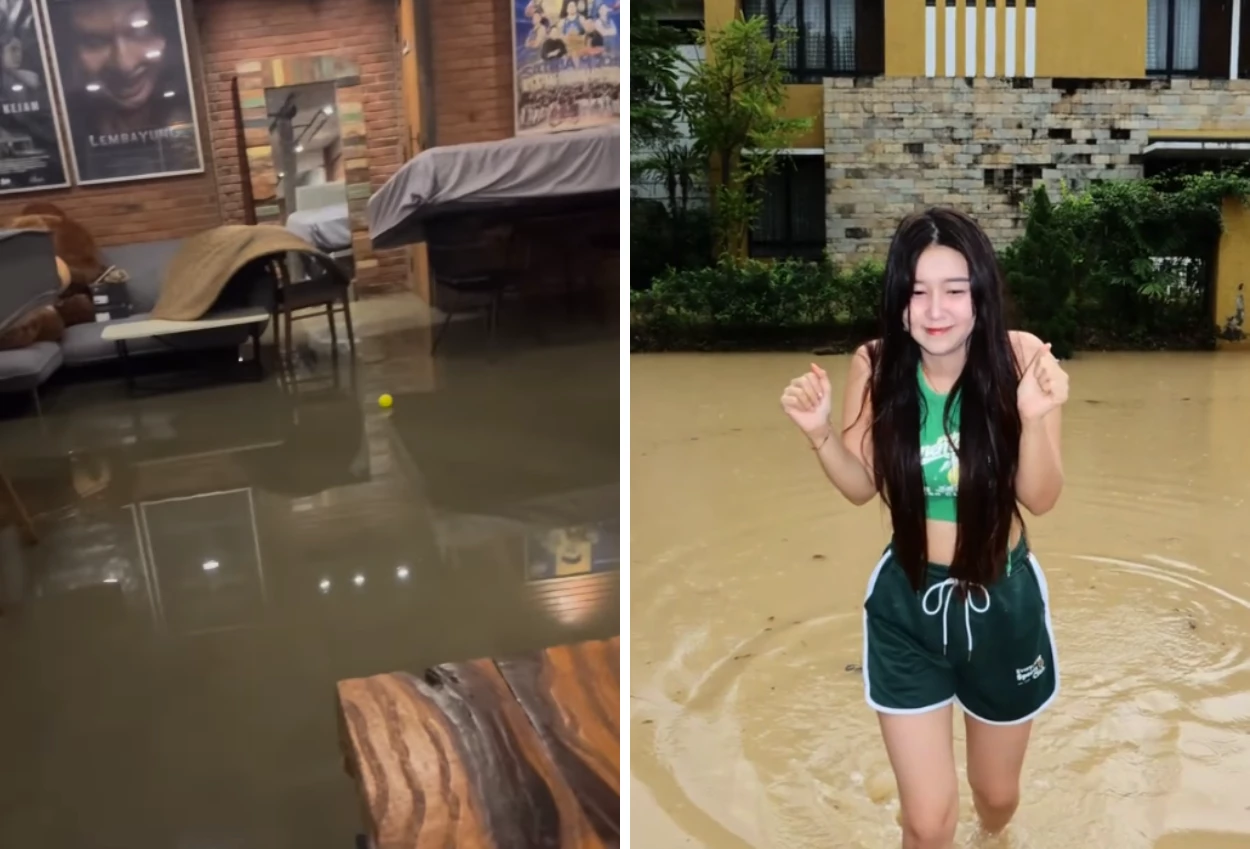 Deretan rumah artis yang terdampak banjir jabodetabek, dari baim wong hingga vilmei