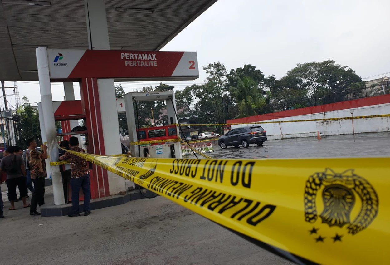 Diduga oplos pertalite, spbu di medan akhirnya disegel polisi