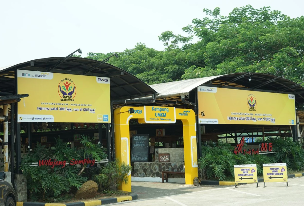 Dukung umkm, pt jmrb hadirkan 'kampoeng umkm' di rest area travoy
