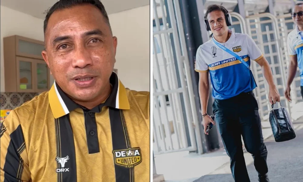Firman utina asisten pelatih dewa united sampaikan pernyataan soal egy yang cedera dan absen bela timnas indonesia