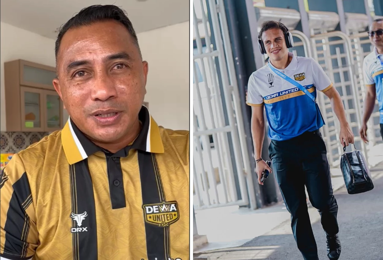 Firman utina asisten pelatih dewa united sampaikan pernyataan soal egy yang cedera dan absen bela timnas indonesia