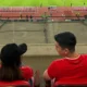 Geger! fuji dan verrell bramasta unggah momen nonton timnas indonesia vs bahrain di gbk