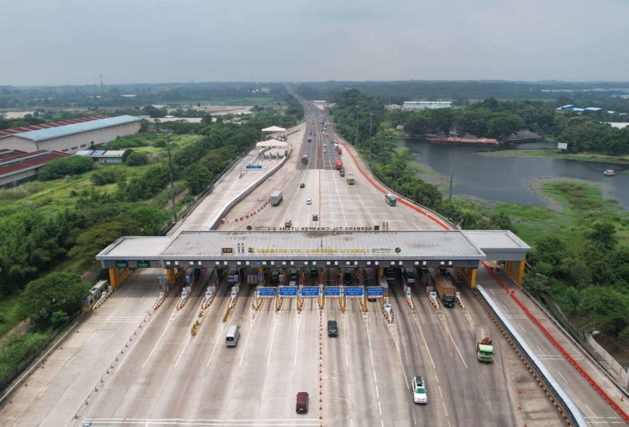 H 10 hingga h 9 lebaran, 325 ribu kendaraan tinggalkan jabotabek via empat gerbang tol utama