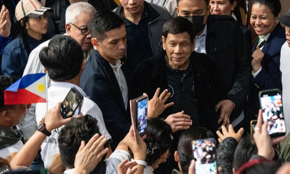 Icc konfirmasi penangkapan eks presiden filipina rodrigo duterte