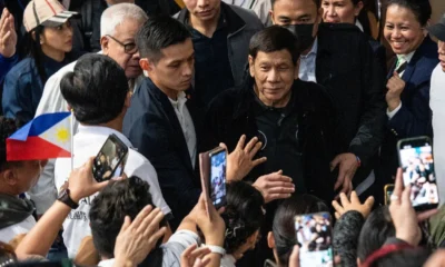 Icc konfirmasi penangkapan eks presiden filipina rodrigo duterte