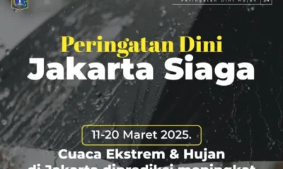 Jakarta siaga! bpbd dan pemprov kompak keluarkan peringatan dini cuaca ekstrem, awas banjir lagi