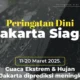 Jakarta siaga! bpbd dan pemprov kompak keluarkan peringatan dini cuaca ekstrem, awas banjir lagi