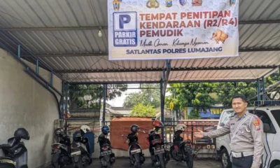Jangan khawatir! polres lumajang buka layanan penitipan kendaraan gratis untuk pemudik