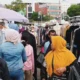 Jelang lebaran, pasar cideng jakarta pusat diserbu pembeli