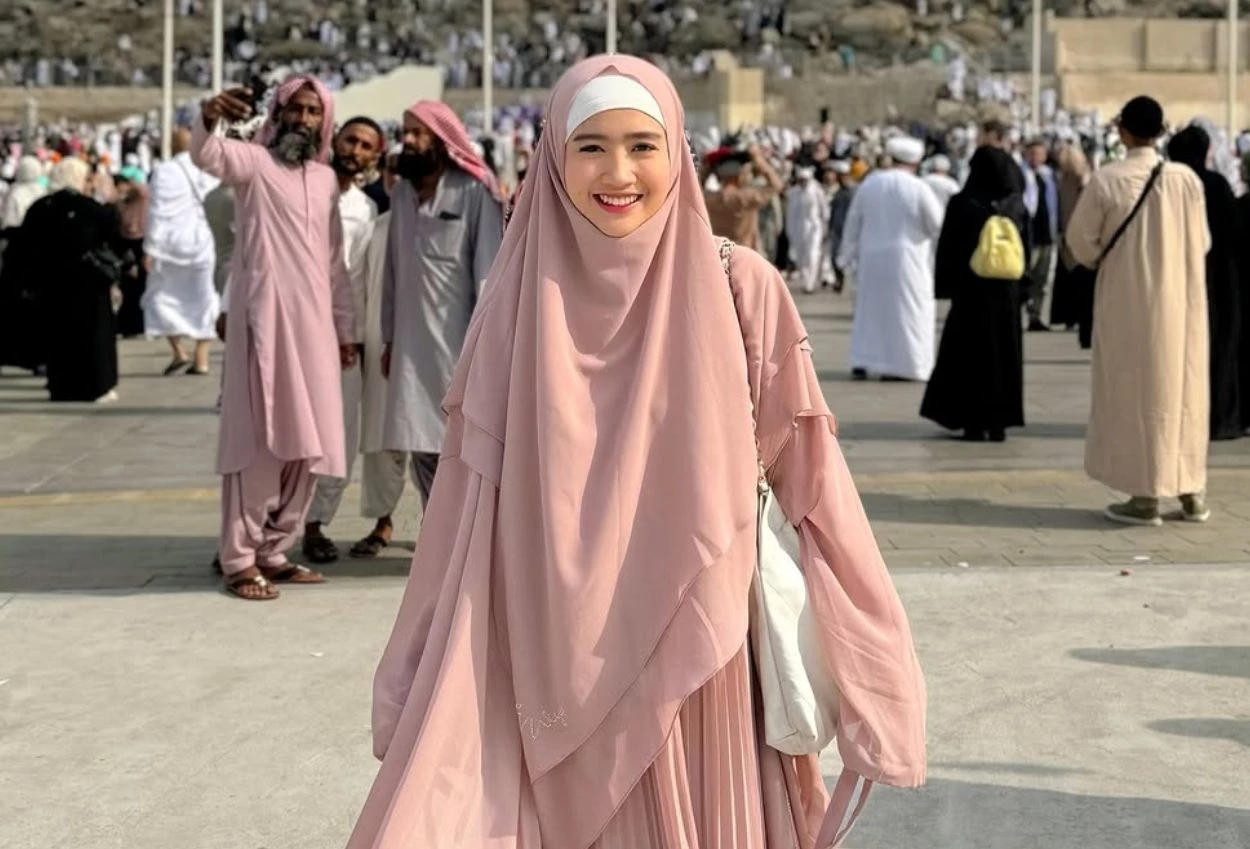 Kangen makkah! febby rastanty ingin kembali umrah bersama suami