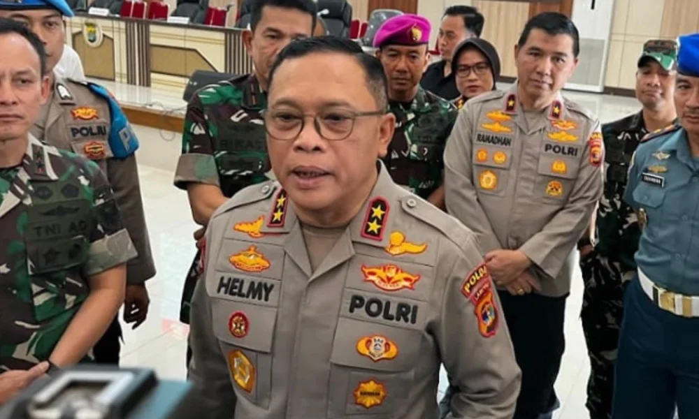 Kapolda lampung ungkap 4 saksi lihat oknum tni tembak 3 polisi yang gerebek judi ayam