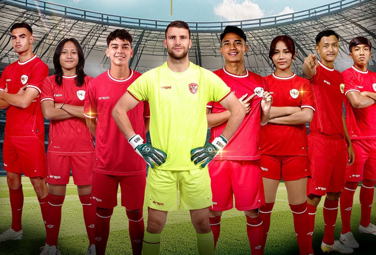Kolaborasi pssi dan garena, jersey timnas indonesia muncul di free fire