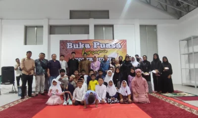 Kontributor jakarta gelar buka puasa bersama anak yatim piatu