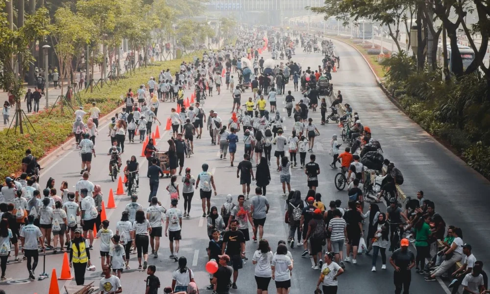 Libur lebaran, cfd jakarta ditiadakan mulai 7 hingga 14 april 2025