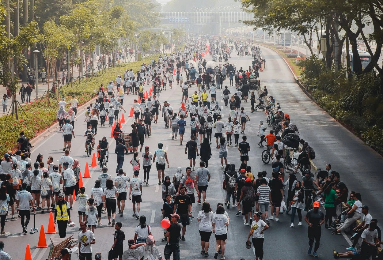 Libur lebaran, cfd jakarta ditiadakan mulai 7 hingga 14 april 2025