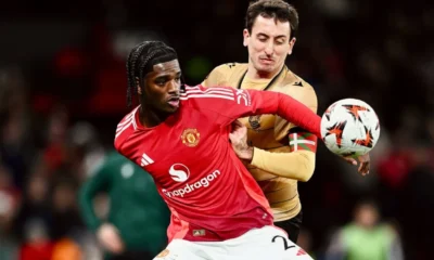 Mu pesta gol di old trafford, singkirkan sociedad dari liga europa