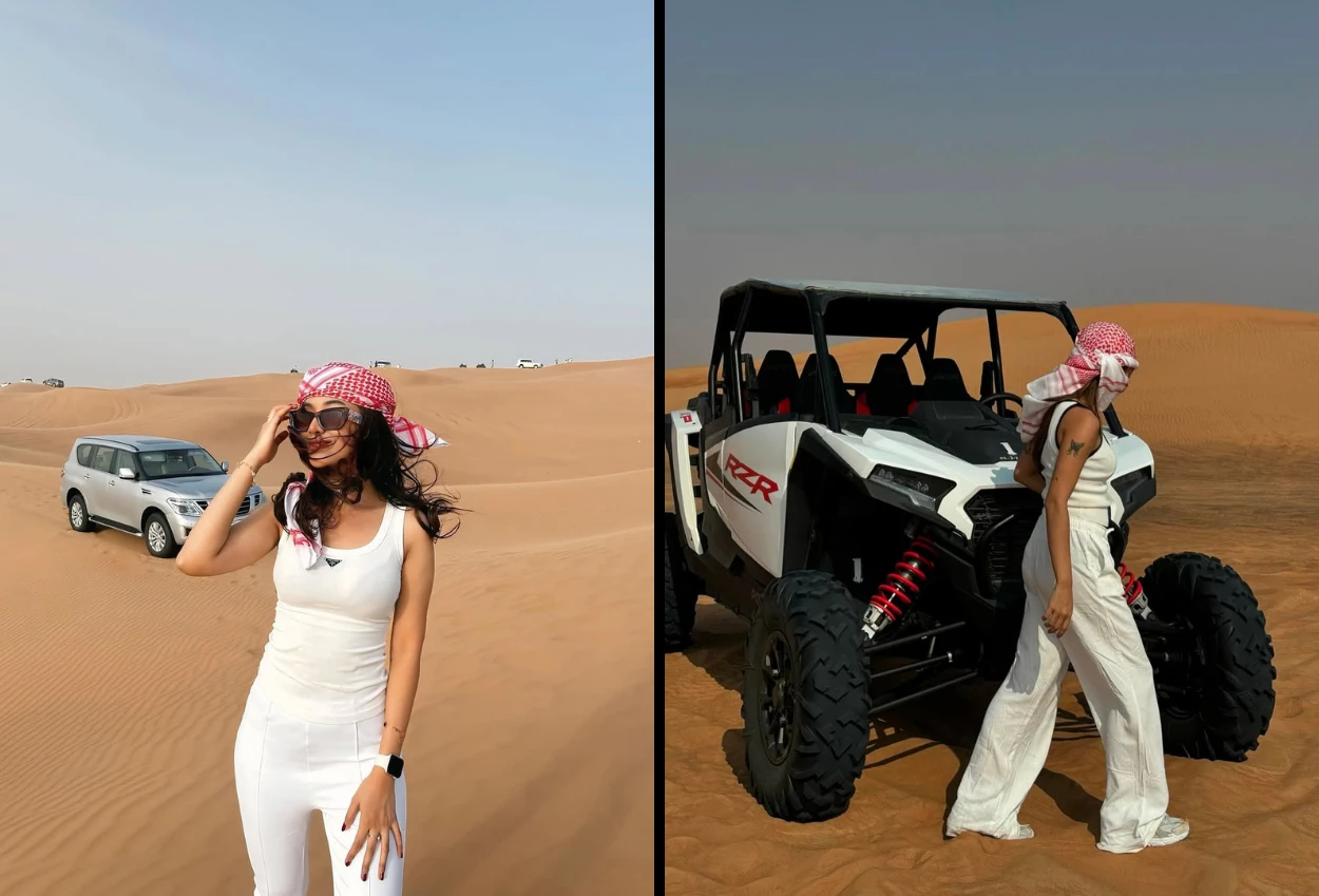 Mayang klarifikasi tuduhan meniru gaya jennifer coppen saat liburan di dubai