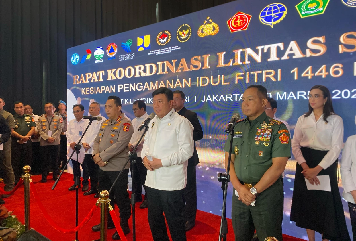 Menko polhukam dan kapolri bahas persiapan operasi ketupat 2025, ini prediksi puncak arus mudik dan balik lebaran 2025