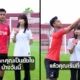 Momen arhan lindungi host perempuan dari lemparan bola, netizen mending ini han daripada zize
