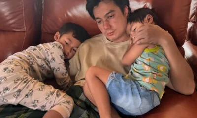 Momen hangat baim wong main bareng kiano dan kenzo di tengah kisruh hak asuh anak