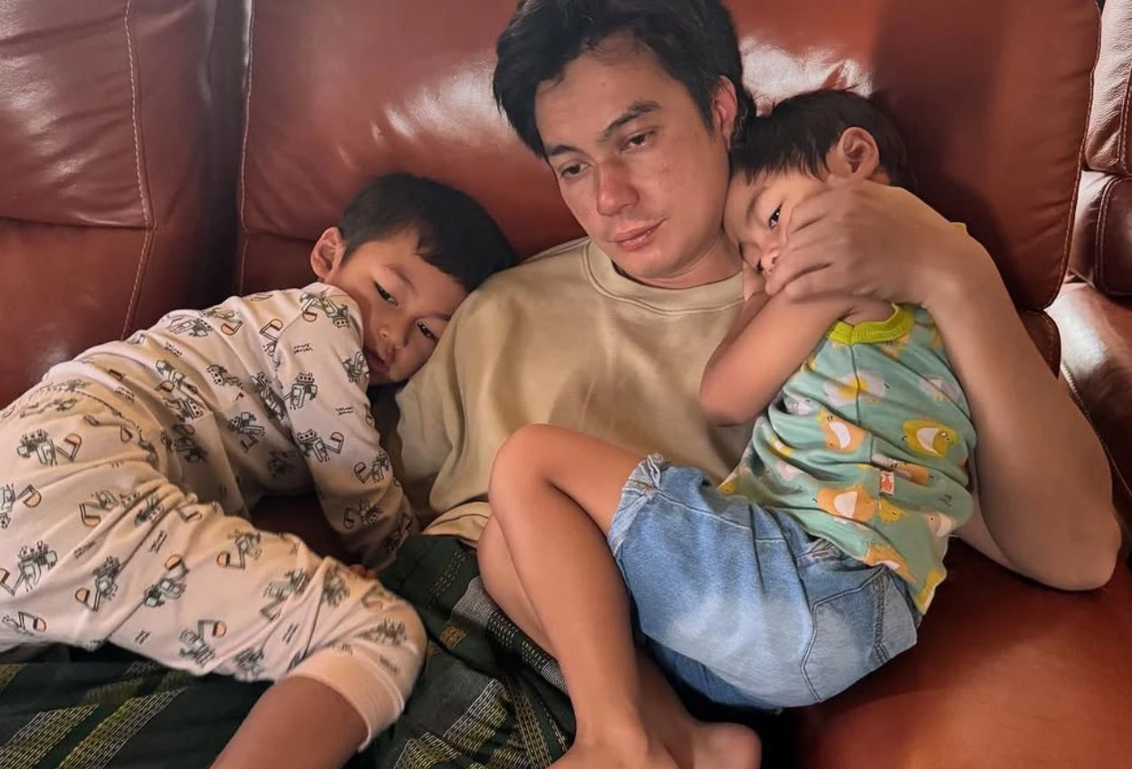 Momen hangat baim wong main bareng kiano dan kenzo di tengah kisruh hak asuh anak