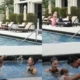 Momen langka! jennifer coppen unggah kamari main bareng azizah dan arhan di kolam renang, netizen heboh