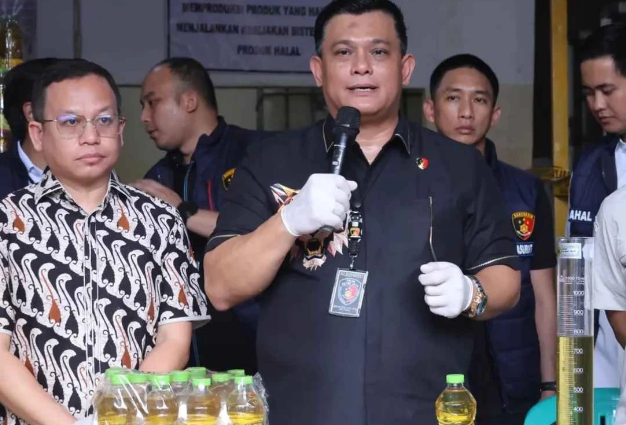 Pabrik di cipondoh oplos minyak guldap jadi minyakita dan takaran dikurangi