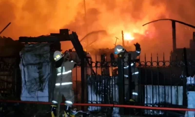 Perjalanan krl terganggu imbas kebakaran di permukiman grogol