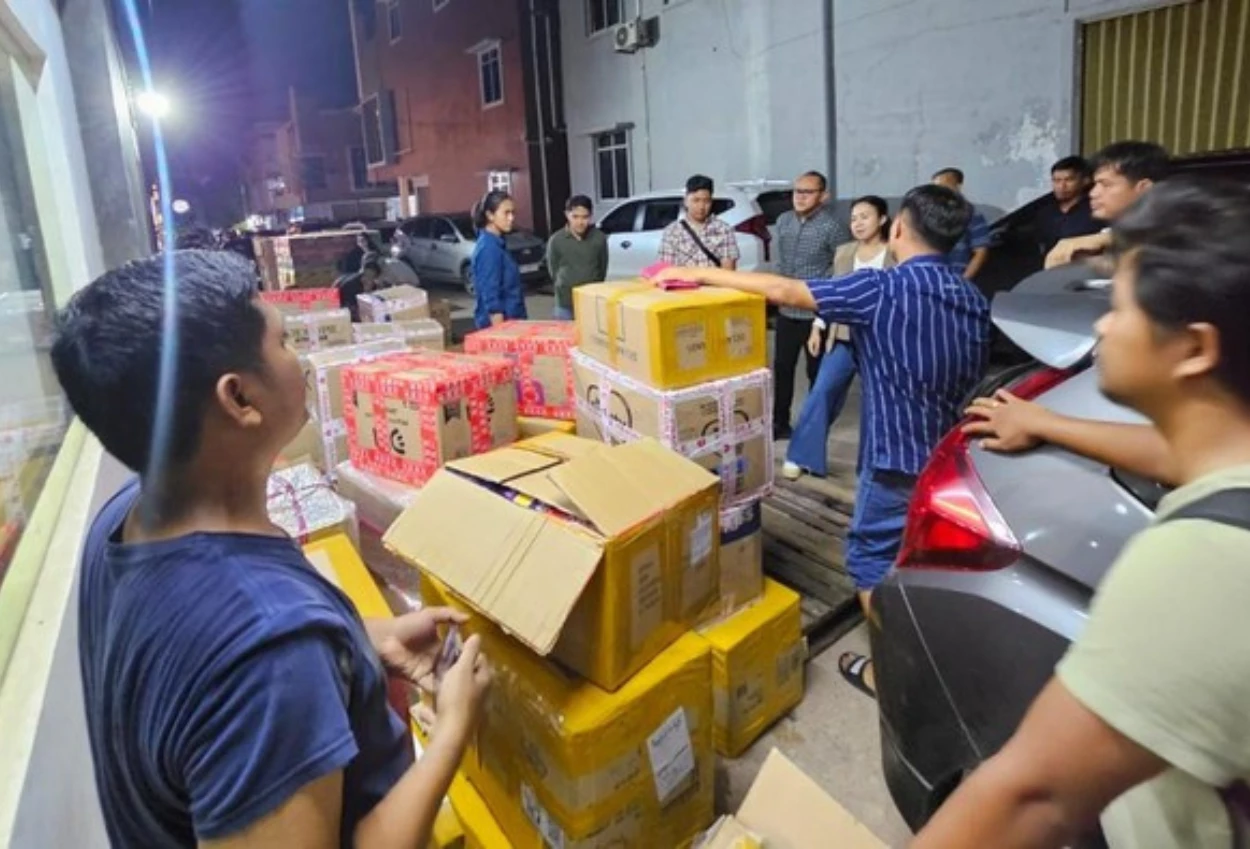 Polisi batam gagalkan penyelundupan rokok senilai rp1,5 miliar ke singapura