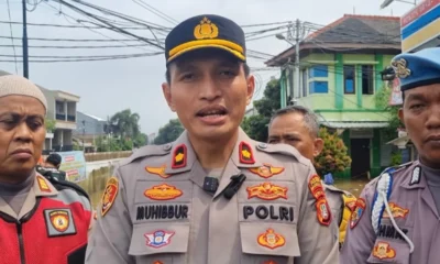 Polisi pondok aren siapkan tempat evakuasi dan pengamanan secara berkala wilayah yang terdampak banjir