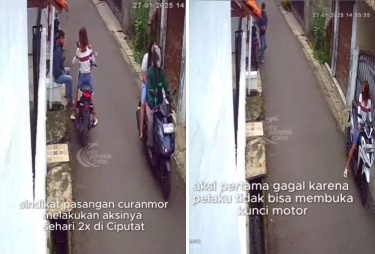 Polisi selidiki sejoli yang diduga sindikat curanmor di tangerang selatan