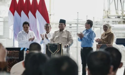 Presiden prabowo resmikan pabrik penghasil 50 ton emas senilai rp10 triliun